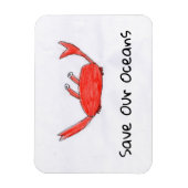 カニ磁石 マグネット (縦)