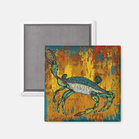 カニ磁石 マグネット (正面/裏面)