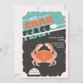 カニ祭り 招待状 (正面)