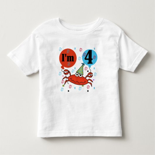 カニ第4期Tシャツとギフト トドラーTシャツ (正面)