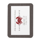 カニ素朴日付磁石を保存 マグネット (縦)