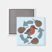 カニ結び周期 マグネット (正面/裏面)