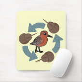 カニ結び目周期 マウスパッド (マウス)