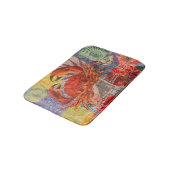 カニ航海のビーチシーフードアート バスマット (アングル)