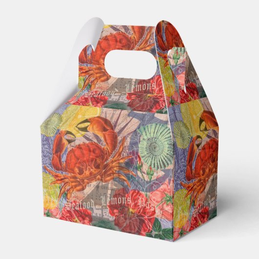 カニ航海のビーチシーフードアート フェイバーボックス (正面サイド)