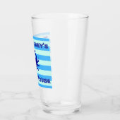 カニ航海のビーチハウス飲みガラス タンブラーグラス (左)