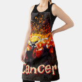 カニ航海の沿岸ビーチがパーソナライズされたん エプロン (インサイチュ)