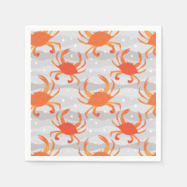カニ蒸し スタンダードカクテルナプキン