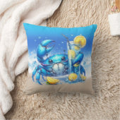 カニ装飾用クッション クッション (ブランケット)