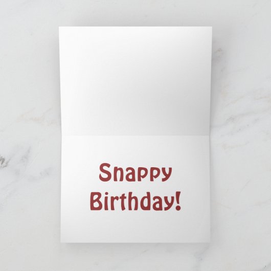 カニ誕生日カード カード (内部)