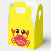 カニ誕生日パーティービーチ フェイバーボックス (オープン)