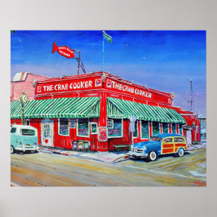 カニ調理器ニューポートビーチ ポスター