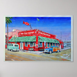 カニ調理器ニューポートビーチ ポスター