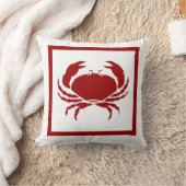 カニ赤ピロー クッション (ブランケット)