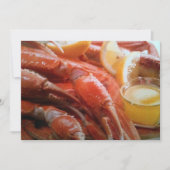 "カニ足祭り" ご招待 招待状 (正面)