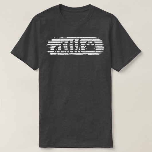 カニ進化2 Tシャツ (デザイン正面)