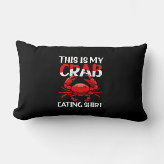 カニ食べズTシャツTシャツToday Forecast Crabs An ランバークッション
