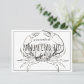 カニ食べ物を与え企業のルン 招待状 (スタンド正面)