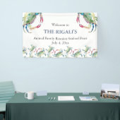 カニ饗宴ファミリー懇親会 横断幕 (トレードショー)