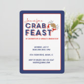 カニ饗宴招待状 招待状 (スタンド正面)