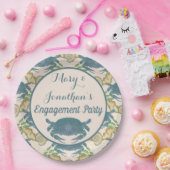 カニ饗宴 – 水カラーブルーカニ、婚約 ペーパープレート (パーティー)