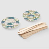 カニ饗宴 – 水カラーブルーカニ、退職 ハンドファン (組立なし)