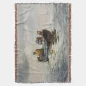 カニ魚釣りウィンスローホーマー1883 スローブランケット (正面縦)