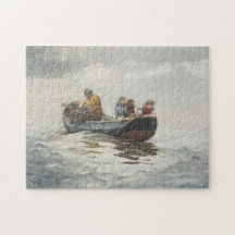 カニ魚釣り（バイウィンスローホーマー）