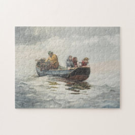 カニ魚釣り（バイウィンスローホーマー） ジグソーパズル