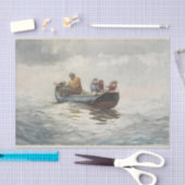 カニ魚釣り(バイウィンスローホーマー) 薄葉紙 (クラフト)