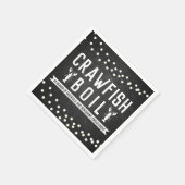 カニ・エビの煮込みパーティー スタンダードカクテルナプキン (角)