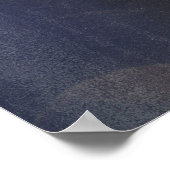 カニ・カップル結婚・トロピカルの歓迎サイン ポスター (角)