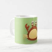 カニ コーヒーマグカップ (正面左)