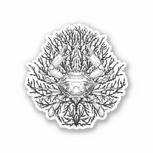 カニ シール (正面)