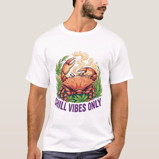 カニ デザイン Tシャツ (正面)