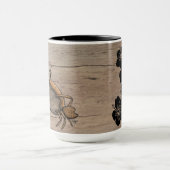 カニ&ハイビスカスマグカップ15oz マグカップ (中央)