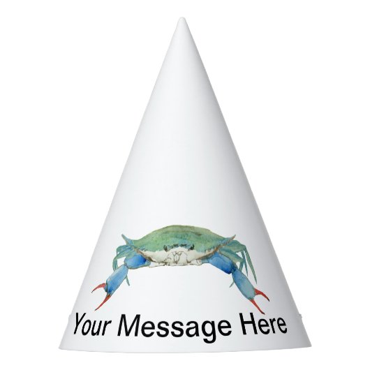 カニ パーティーハット (正面)