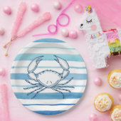 カニ ペーパープレート (パーティー)