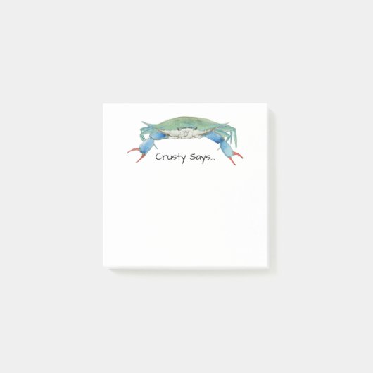 カニ ポストイット (正面)