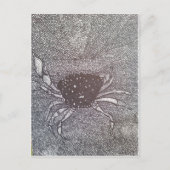 カニ ポストカード (正面)