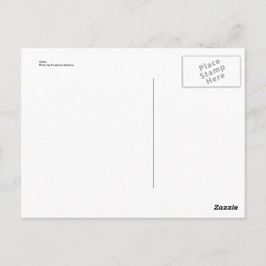 カニ ポストカード (裏面)