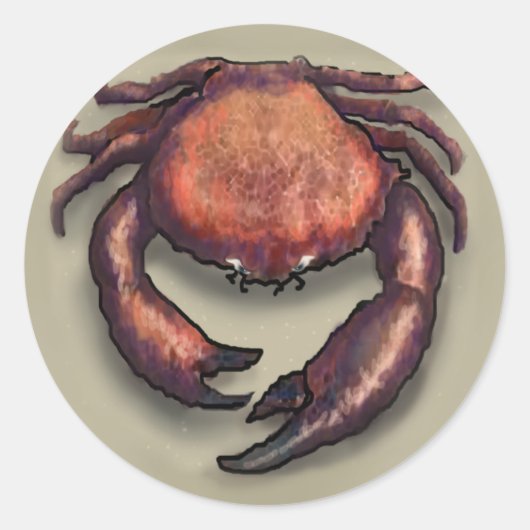 カニ ラウンドシール (正面)