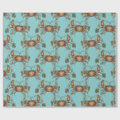 カニ ラッピングペーパー (フラット)