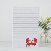 カニ 便箋 (スタンド正面)