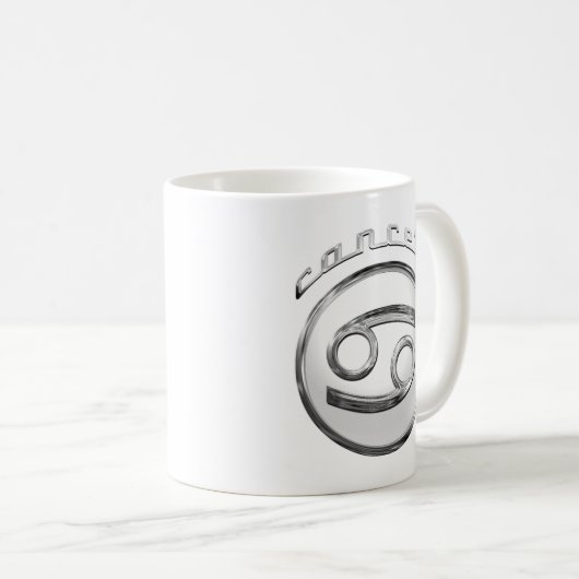 カニ-占星術のな記号 コーヒーマグカップ (正面右)