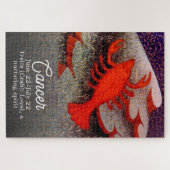 カニ〔占星術の〕十二宮図サインバースデーパーティー ジグソーパズル (横)