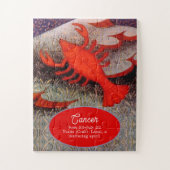 カニ〔占星術の〕十二宮図サインバースデーパーティー ジグソーパズル (縦)