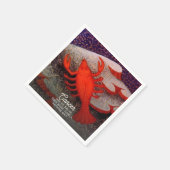 カニ〔占星術の〕十二宮図サインバースデーパーティー スタンダードカクテルナプキン (角)