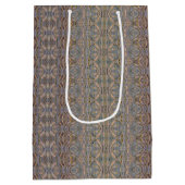 カニ〔占星術の〕十二宮図サインバースデーパーティー ミディアムペーパーバッグ (裏面)