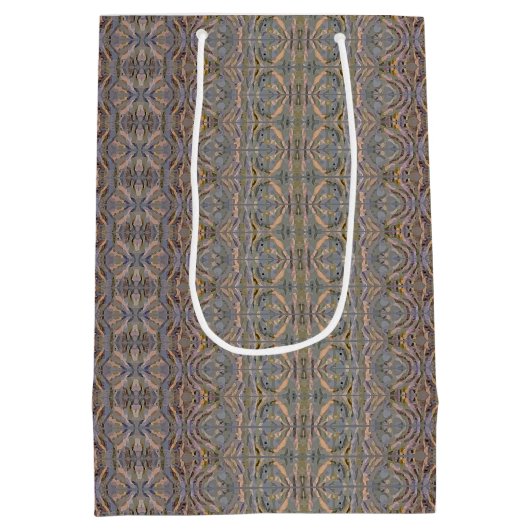 カニ〔占星術の〕十二宮図サインバースデーパーティー ミディアムペーパーバッグ (裏面)